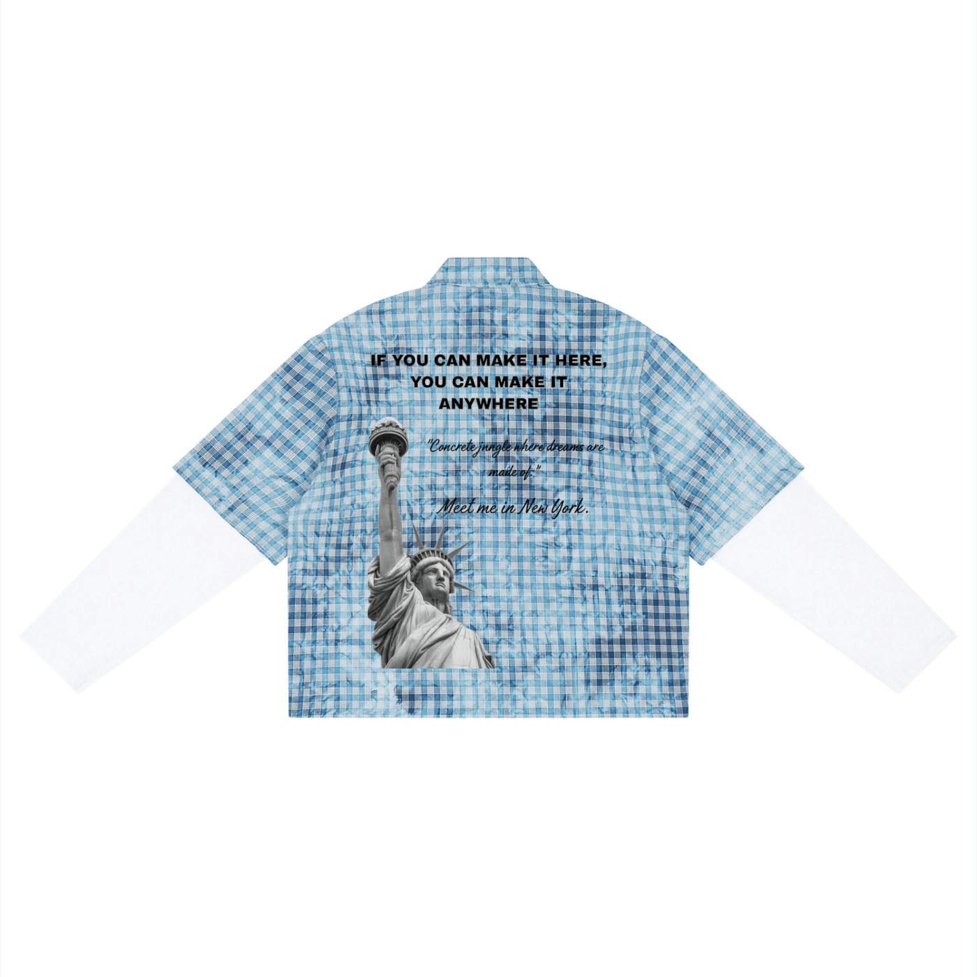 Unisex Vintage Wash Plaid Short Sleeve Shirt