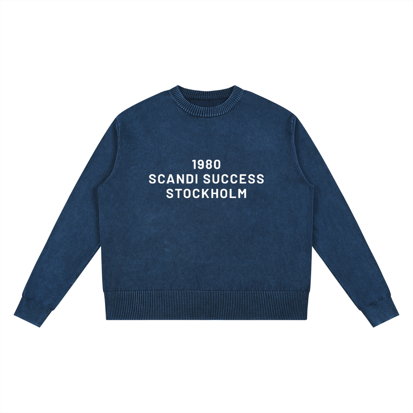 Mineral Wash Oversized Sweater