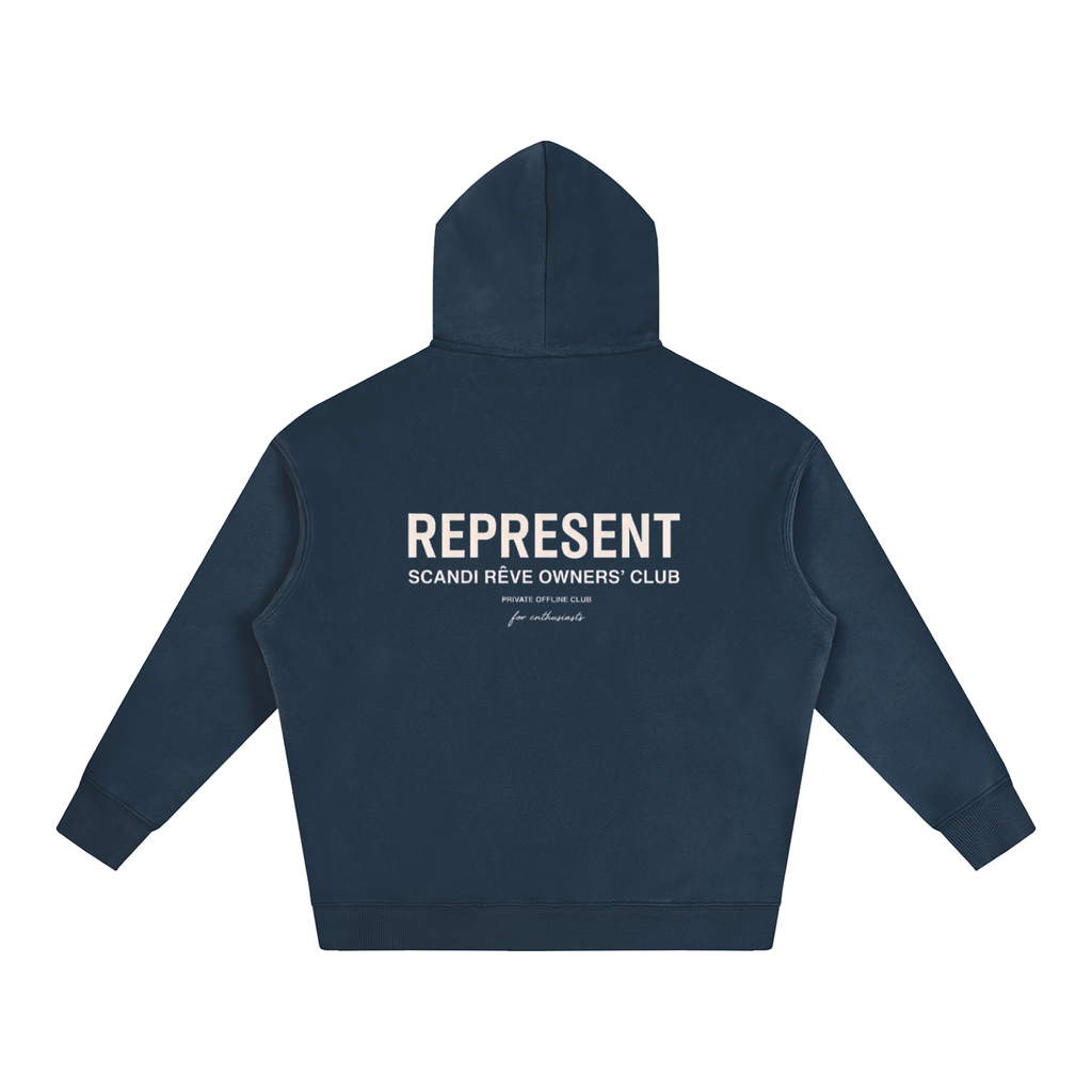 Oversize Fleeced Hoodie