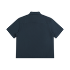 Unisex Boxy Patch Pocket Short Sleeve Shirt
