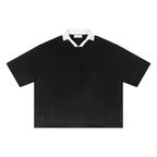 Unisex Striped Boxy Soccer Jersey