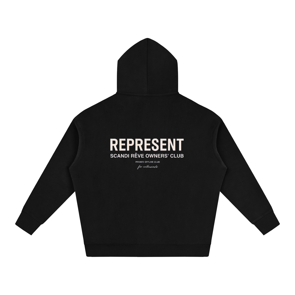 Oversize Fleeced Hoodie