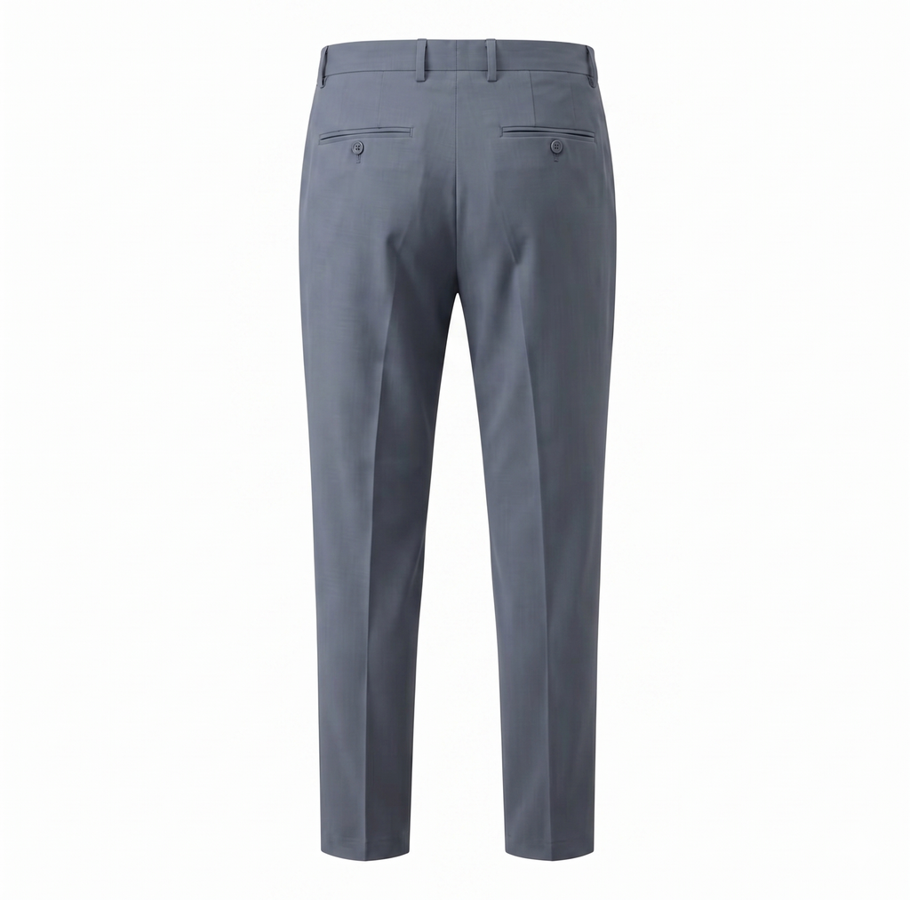 Riviera Dark Grey Lumina Tailored Suit Pants