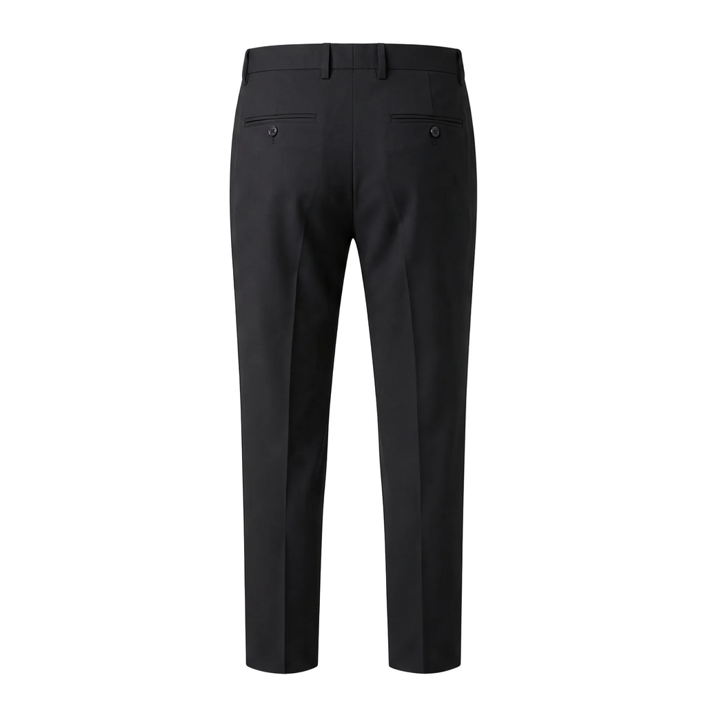 Riviera Black Lumina Tailored Suit Pants
