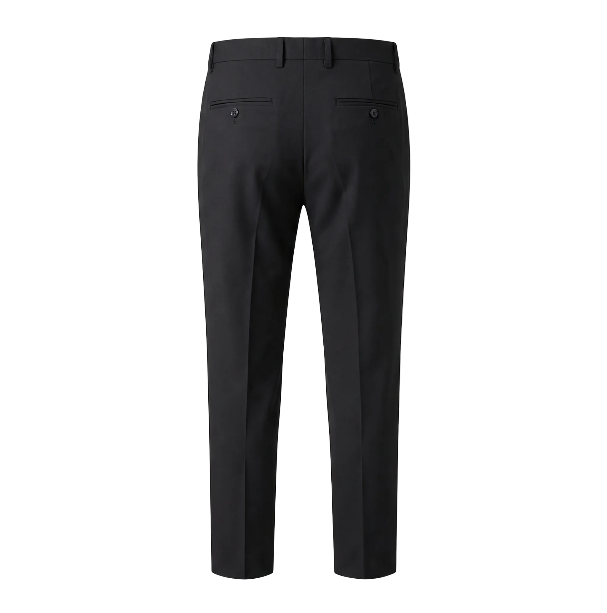 Riviera Black Lumina Tailored Suit Pants