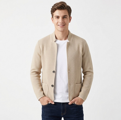 Kofta - Lättstickad kavaj/kofta för sommaren