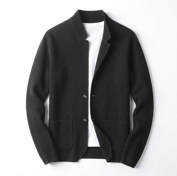 Kofta - Lättstickad kavaj/kofta för sommaren