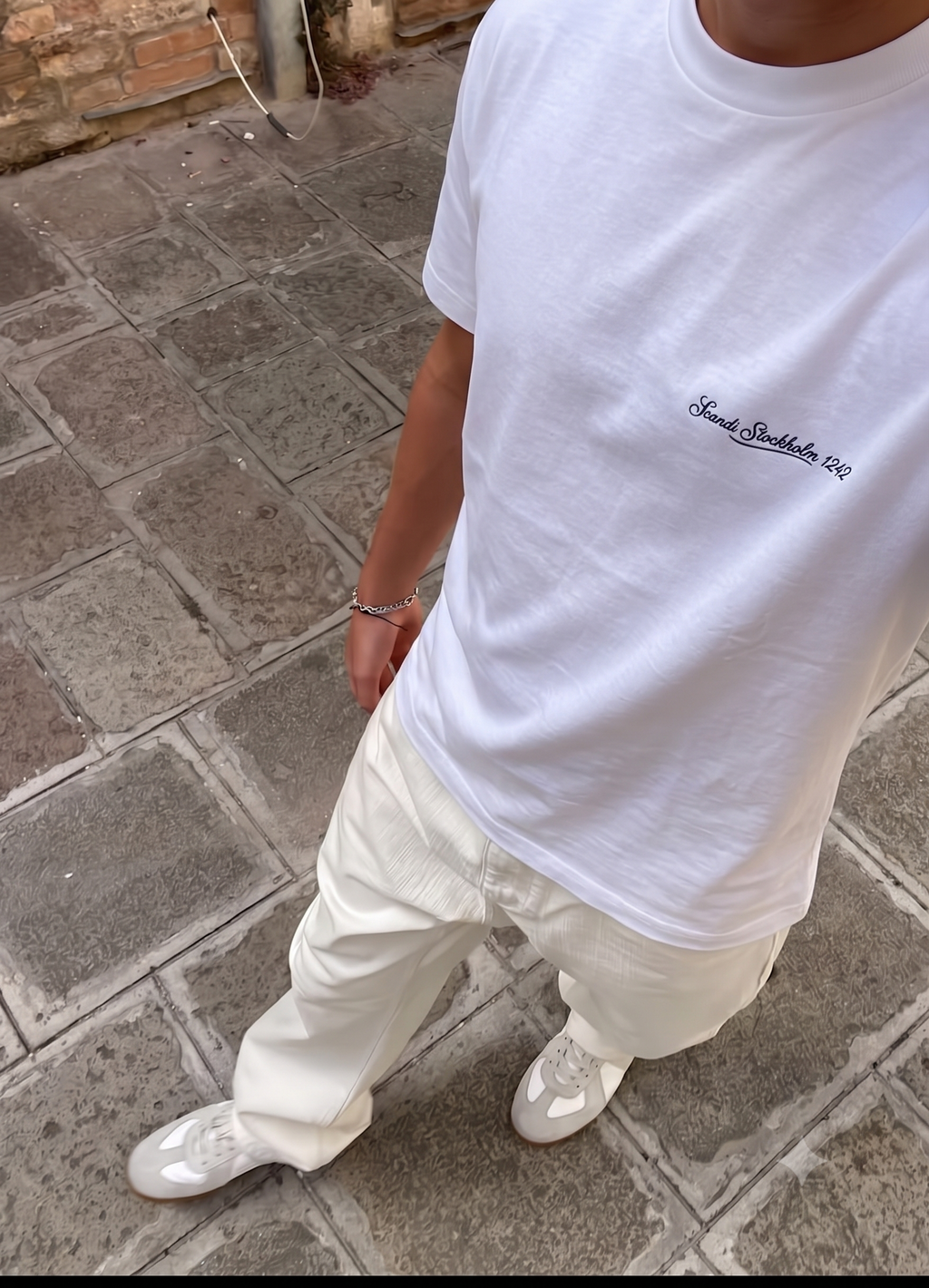 White Riviera Tennis Club Tee
