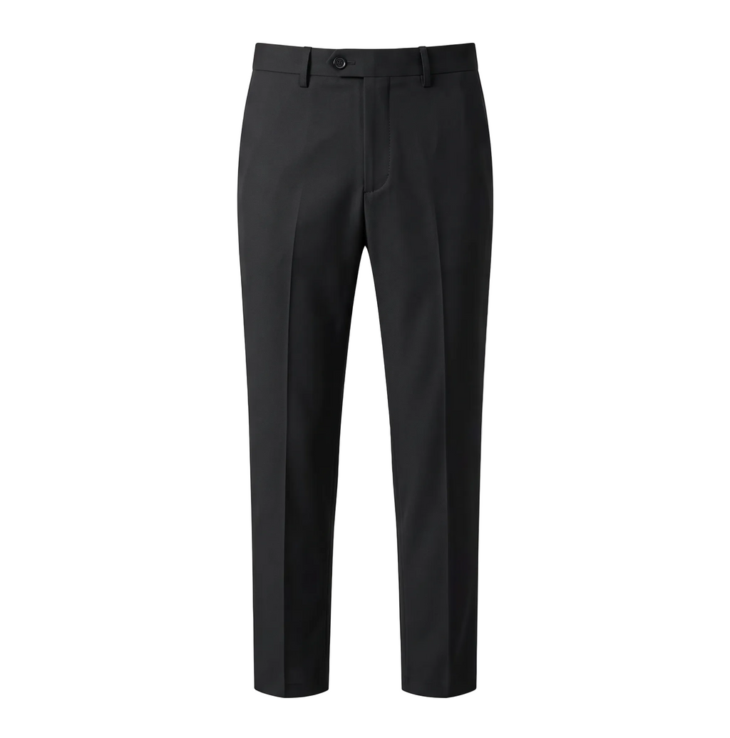 Riviera Black Lumina Tailored Suit Pants