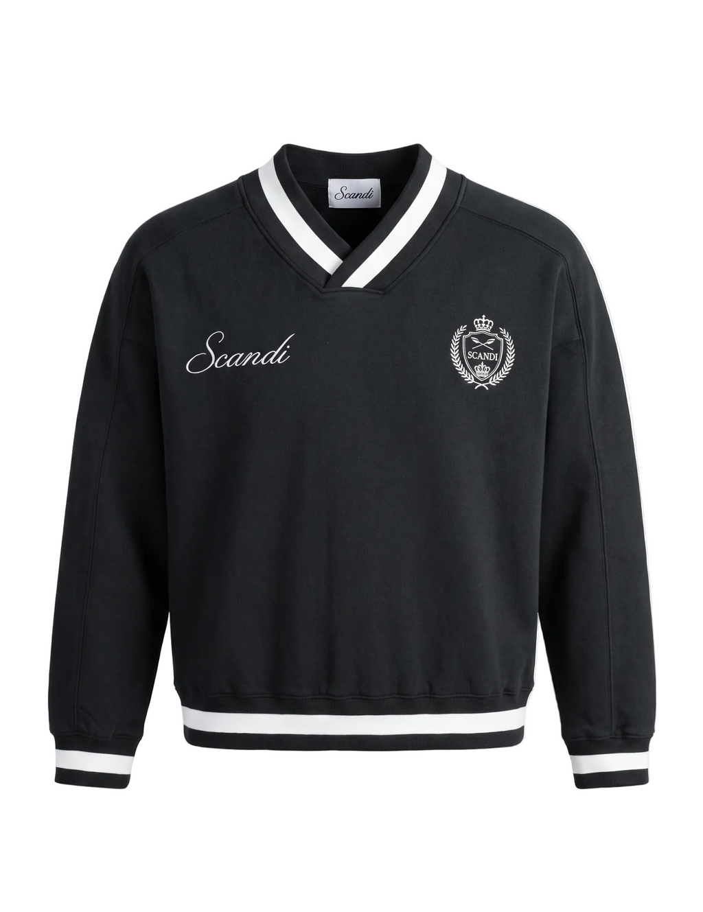 The Scandi Riviera V-Neck Pullover