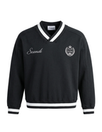 The Scandi Riviera V-Neck Pullover