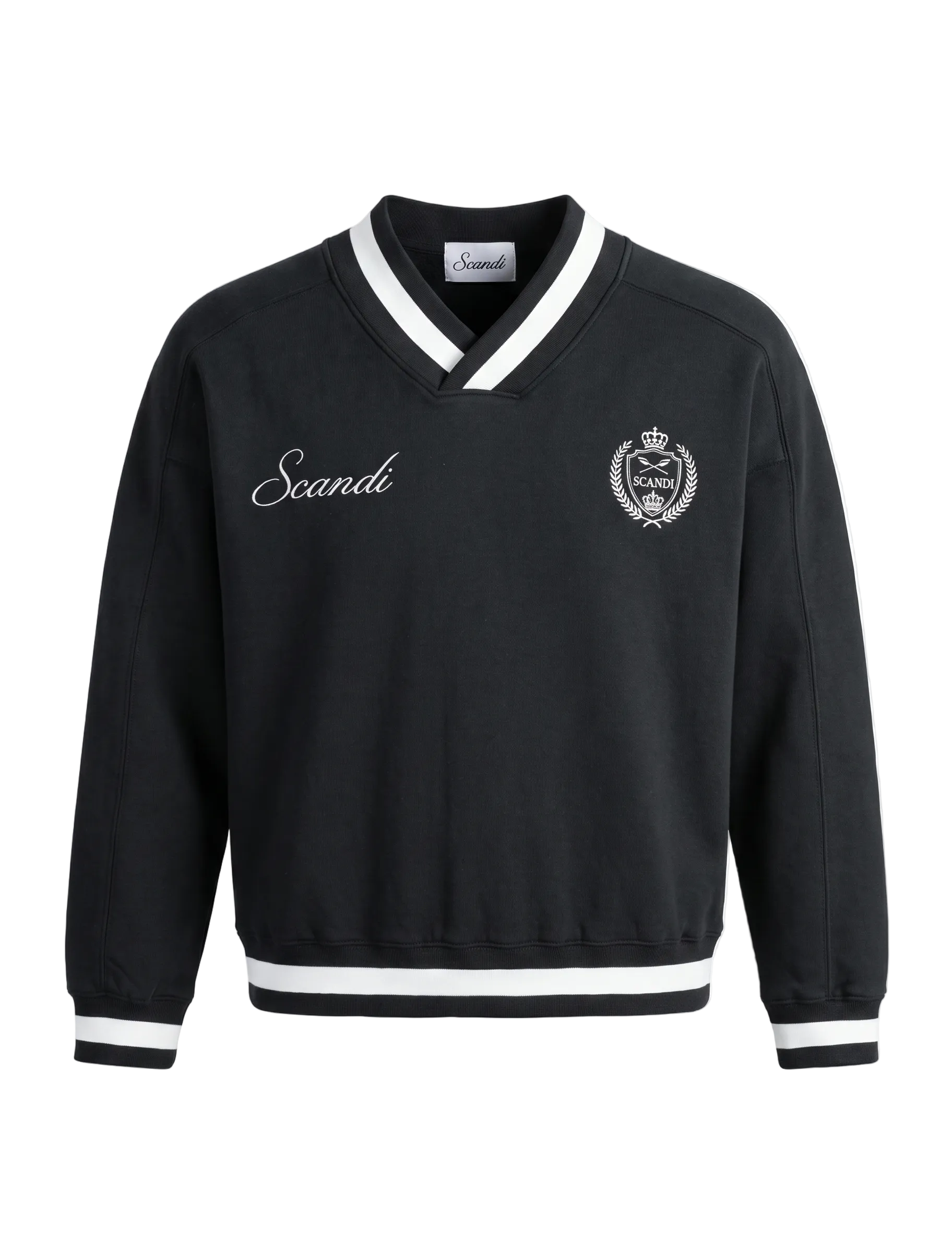 The Scandi Riviera V-Neck Pullover