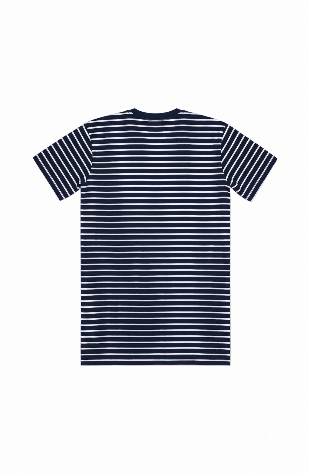 Navy White Stripe Tee