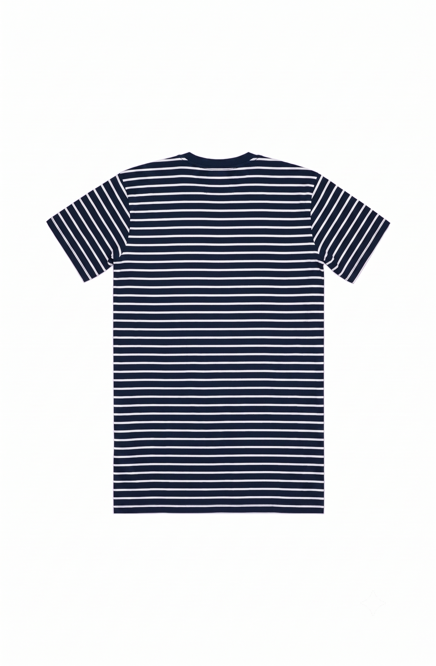 Navy White Stripe Tee