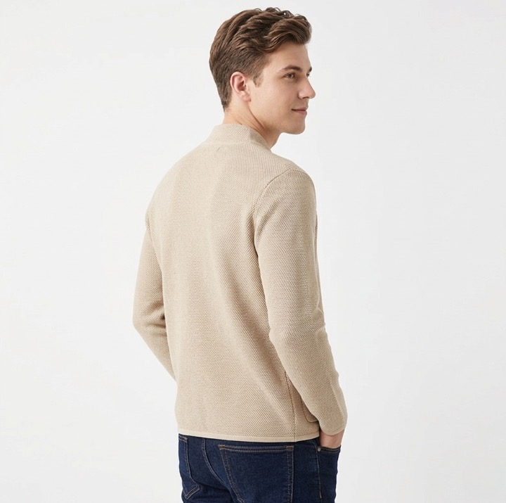 Kofta - Lättstickad kavaj/kofta för sommaren