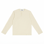 'Sea Mist' Cream Henley