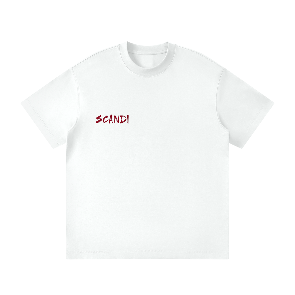 Tropical Coastal Graphic 'AMORE MIO' T‑Shirt