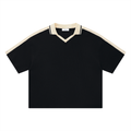 Unisex Color Block Polo Shirt