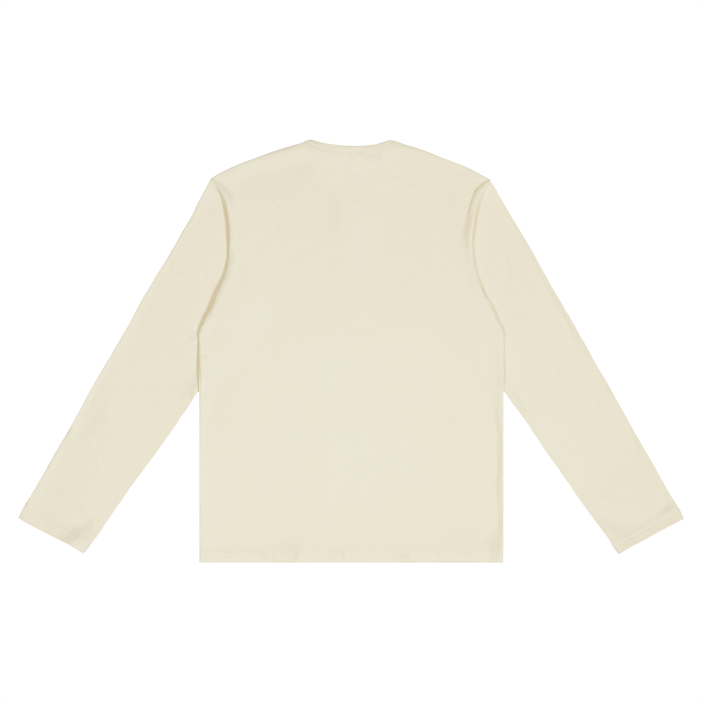 'Sea Mist' Cream Henley